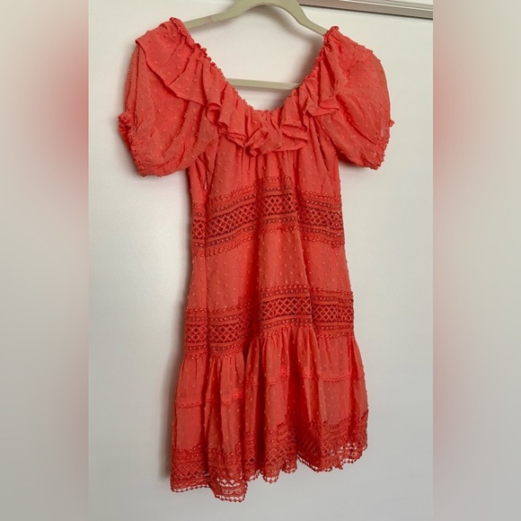 Entro Charming Coral Dress - Picture 1 of 6